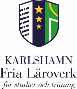 Logotyp för Karlshamn Fria Läroverk