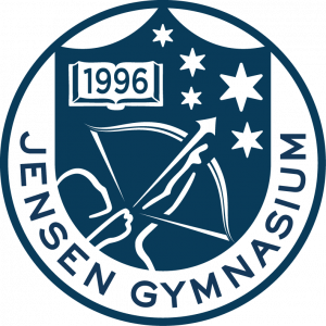 Logotyp för JENSEN Gymnasium Lund