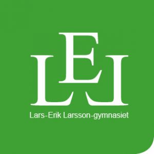 Logotyp för Lars-Erik Larssongymnasiet