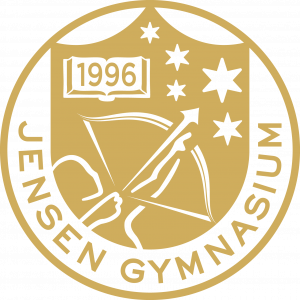 Logotyp för JENSEN Gymnasium Kristianstad