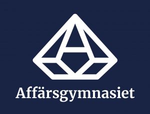 Logotyp för Affärsgymnasiet