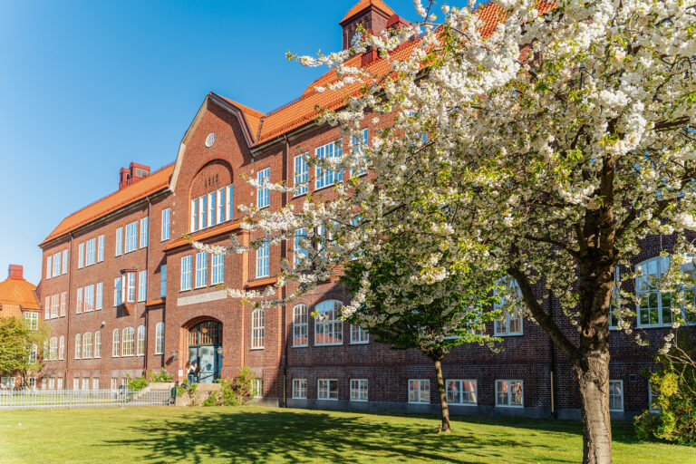 Entré till Ystad Gymnasium