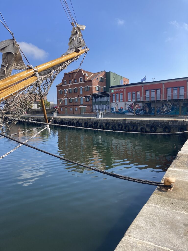 Exteriör på Novas byggnad Marint centrum 