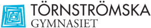 Logotyp för Törnströmska gymnasiet