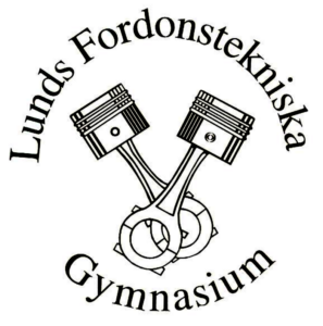 Logotyp för Lunds Fordonstekniska Gymnasium